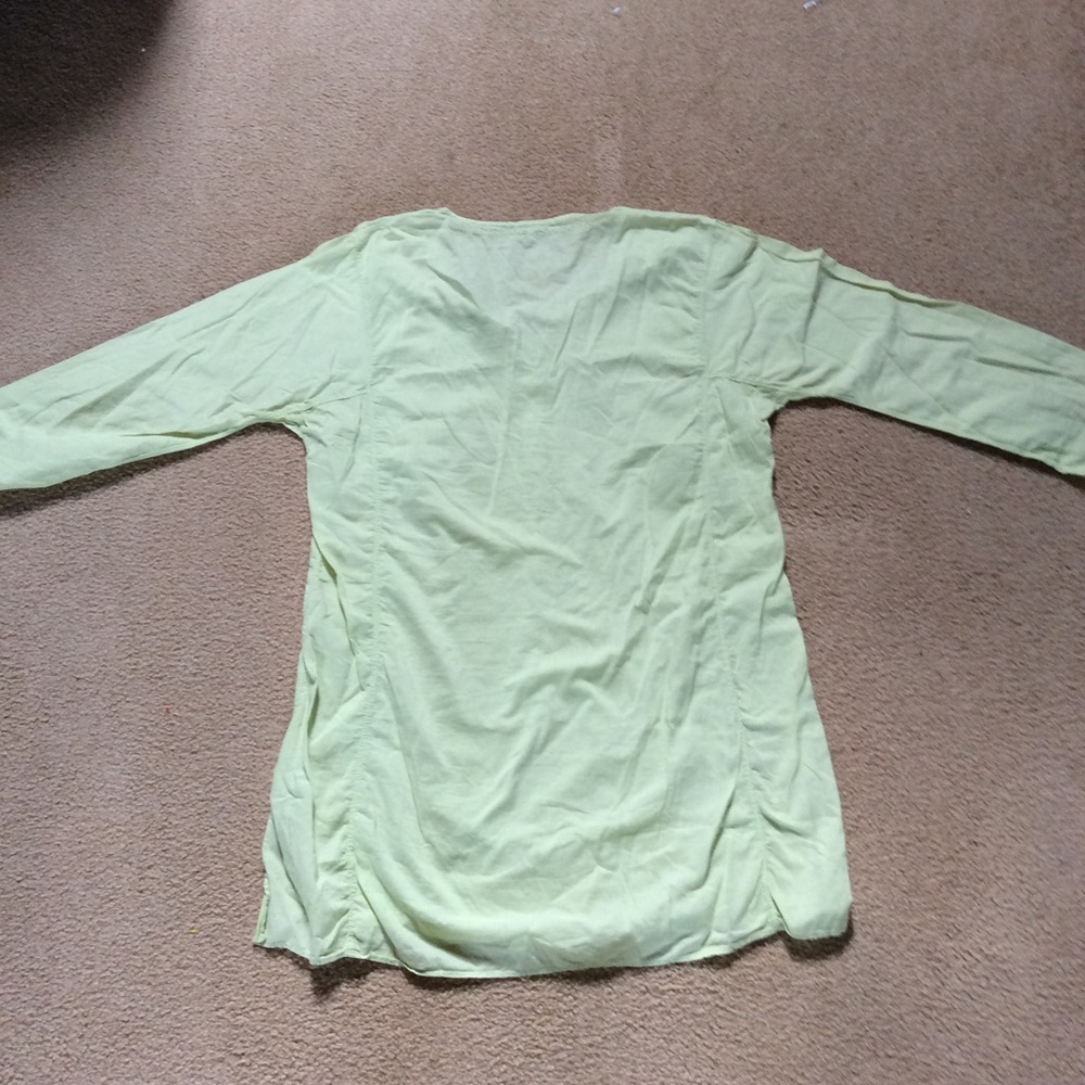Mint green blouse by J. CREW (AB)